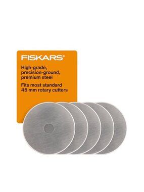 45mm Rotary Blades (5 Pack) - Rotary Cutter Blade Replacement - Crafts Sewing